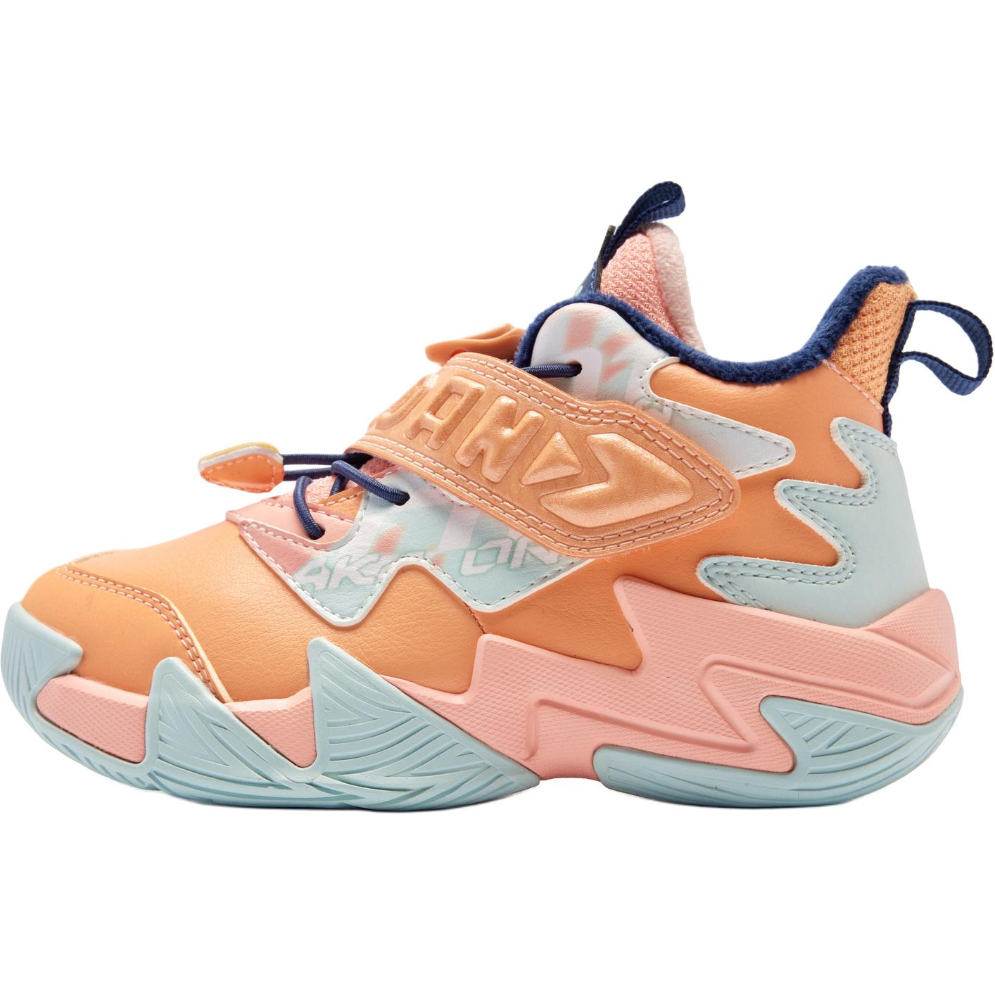 Баскетбольные кроссовки для детей дошкольного возраста QIAODAN, оранжевый/розовый
Баскетбольные кроссовки для детей дошкольного возраста QIAODAN, оранжевый/розовый