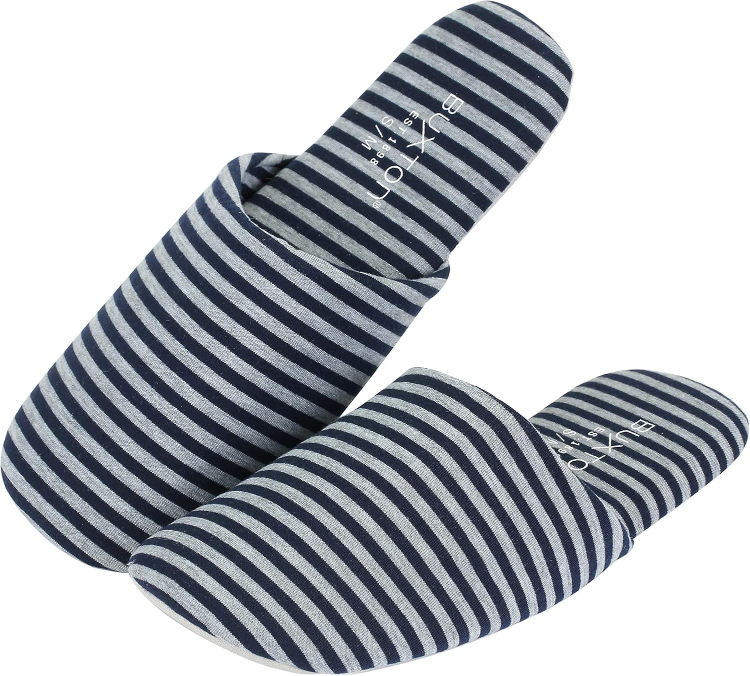 Уютные легкие домашние тапочки BUXTON из пеноматериала с эффектом памяти для женщин и мужчин Buxton Est. 1898 Usa, синий/серый/темно-синий
Уютные легкие домашние тапочки BUXTON из пеноматериала с эффектом памяти для женщин и мужчин Buxton Est. 1898 Usa, синий/серый/темно-синий