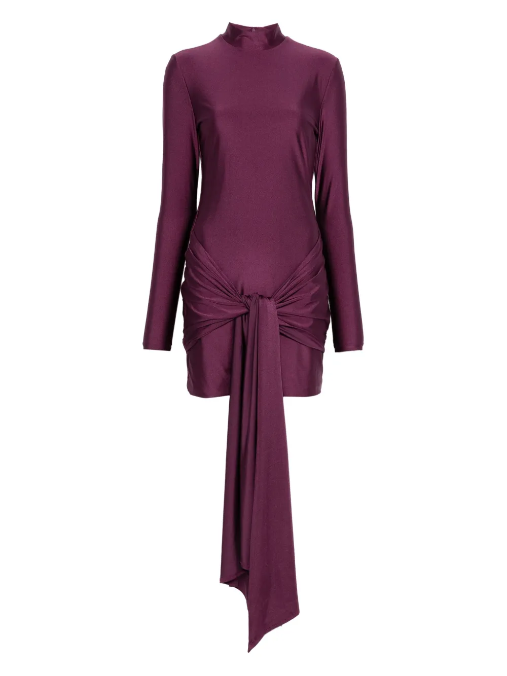 Мини-платье с драпировкой и воротником-стойкой Danamé, фиолетовый
Мини-платье с драпировкой и воротником-стойкой Danamé, фиолетовый