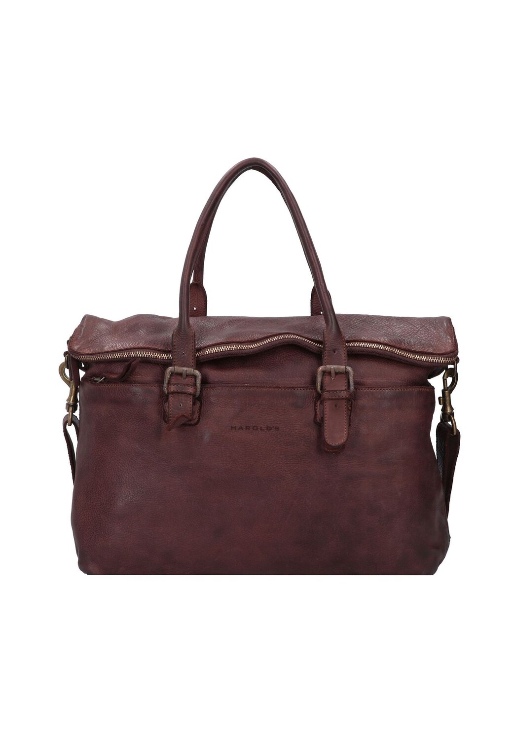 Кожаный портфель Submarine с отделением для ноутбука 36 см HAROLD'S, коричневый
Кожаный портфель Submarine с отделением для ноутбука 36 см HAROLD'S, коричневый