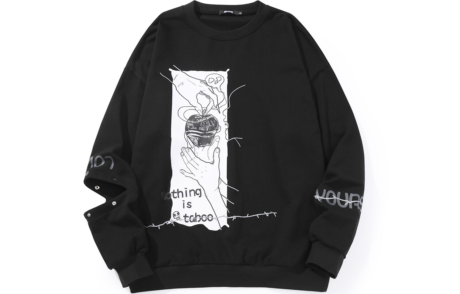 Толстовка унисекс GENANX, Черный
Толстовка унисекс GENANX, Черный