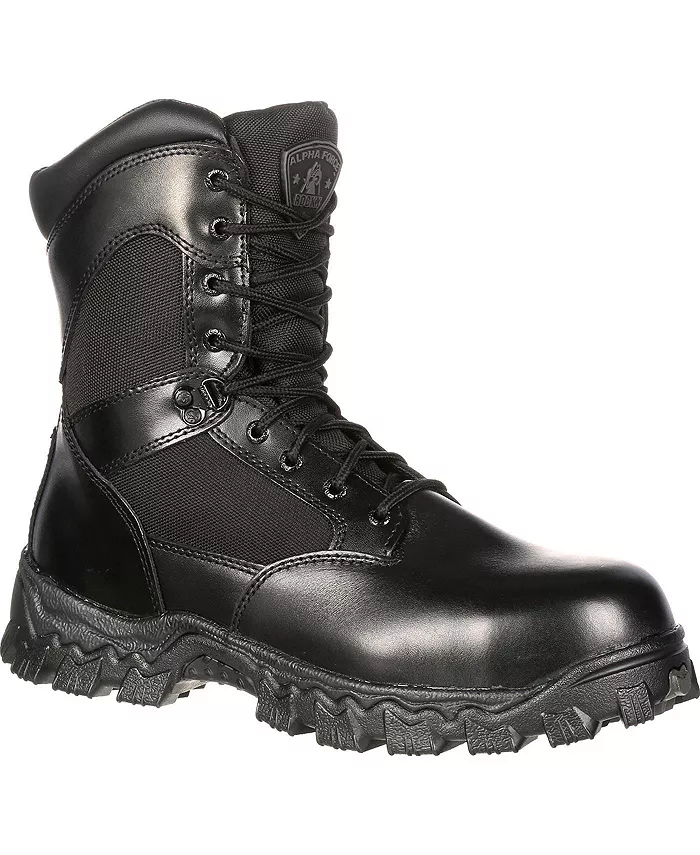 Ботинки для службы AlphaForce Zipper Composite Toe с композитным носком и молнией ROCKY, черный
Ботинки для службы AlphaForce Zipper Composite Toe с композитным носком и молнией ROCKY, черный