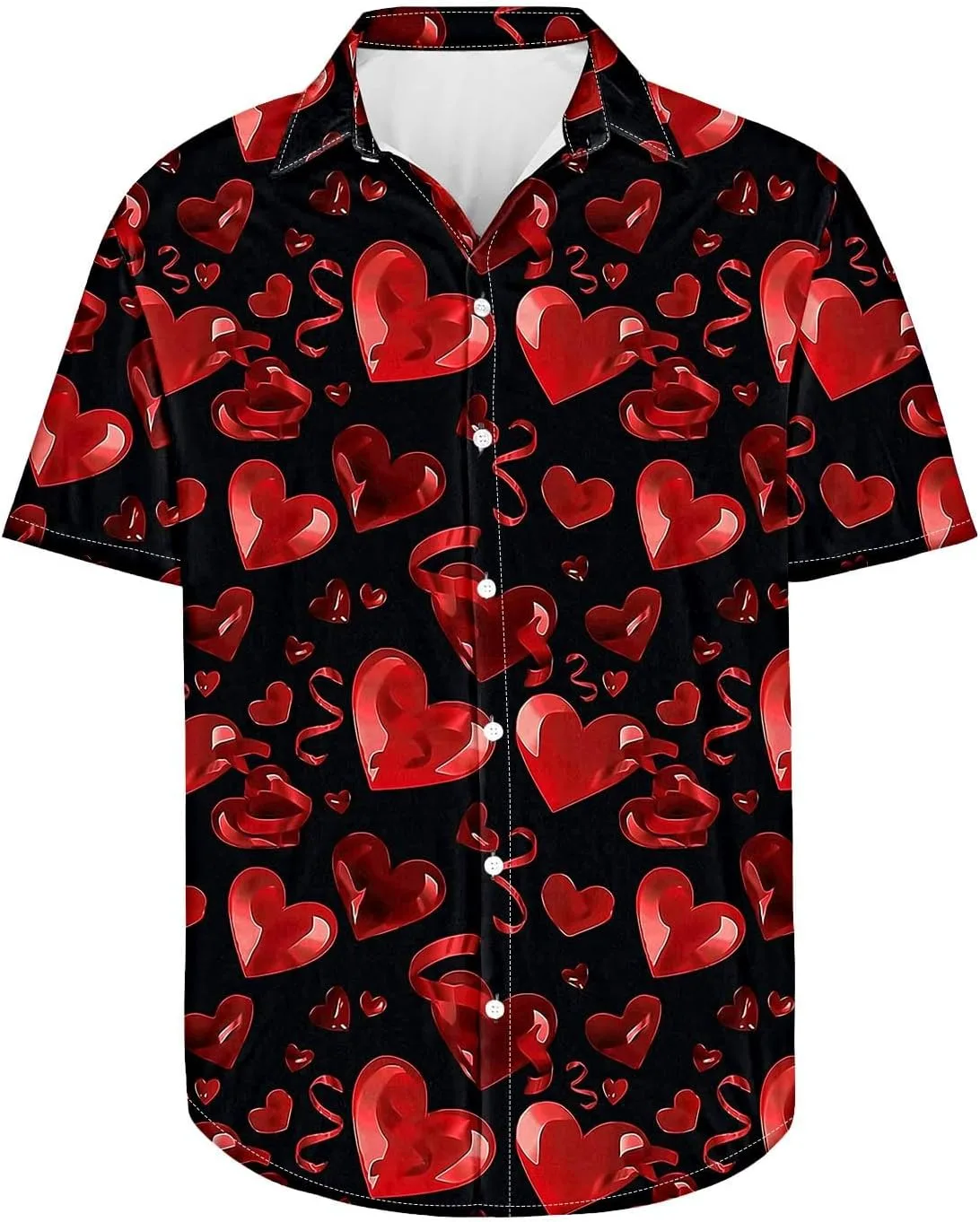 Футболка с принтом в виде сердца для мужчин, короткий рукав, лацканы Smxrfitk
Футболка с принтом в виде сердца для мужчин, короткий рукав, лацканы Smxrfitk