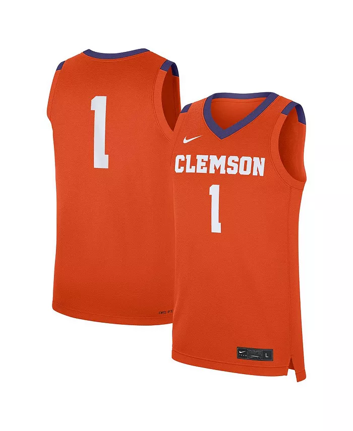 Мужская реплика дорожной футболки Clemson Tigers цвета оранж, модель 1 Nike
Мужская реплика дорожной футболки Clemson Tigers цвета оранж, модель 1 Nike