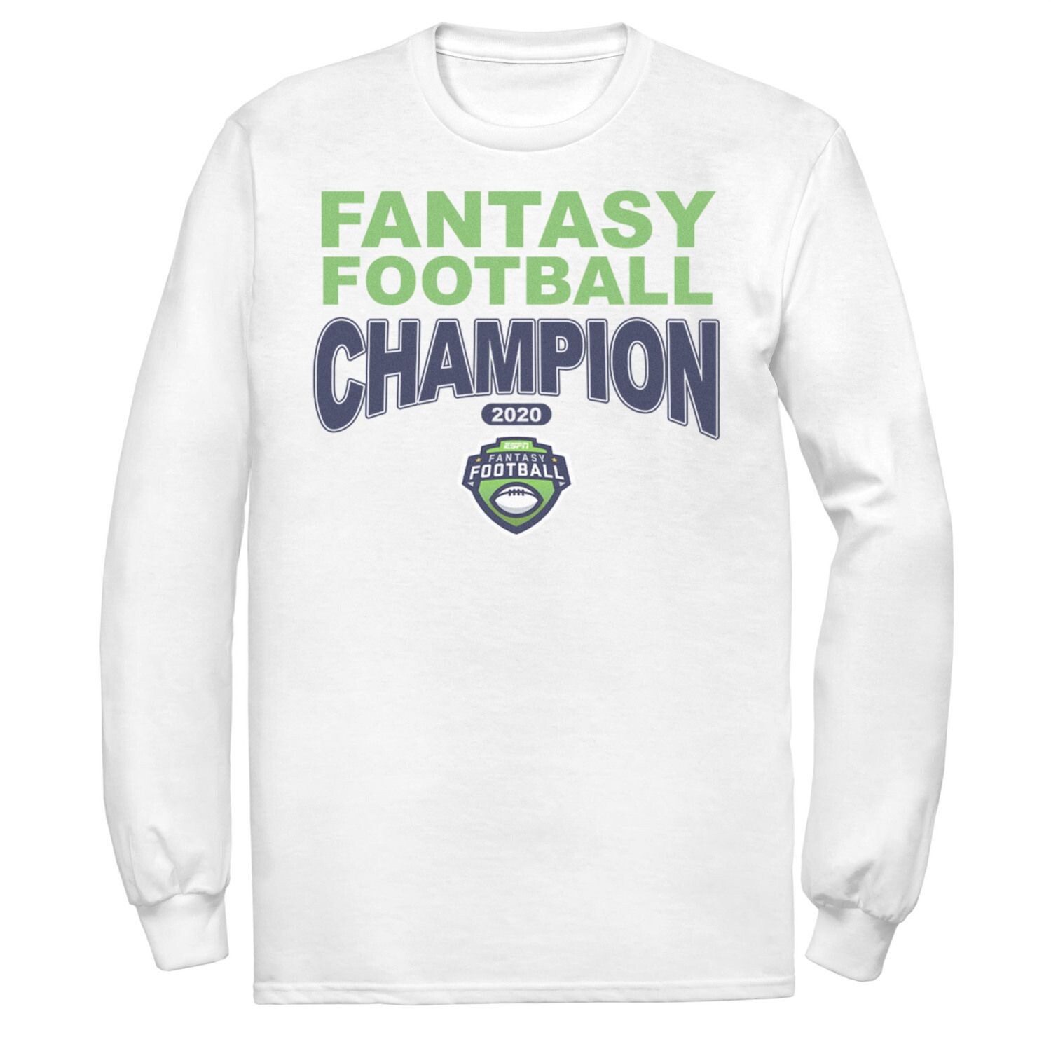Мужская футболка ESPN Fantasy Football Champion с длинными рукавами и логотипом Licensed Character, Белый, Мужская футболка ESPN Fantasy Football Champion с длинными рукавами и логотипом Licensed Character
Мужская футболка ESPN Fantasy Football Champion с длинными рукавами и логотипом Licensed Character, Белый, Мужская футболка ESPN Fantasy Football Champion с длинными рукавами и логотипом Licensed Character