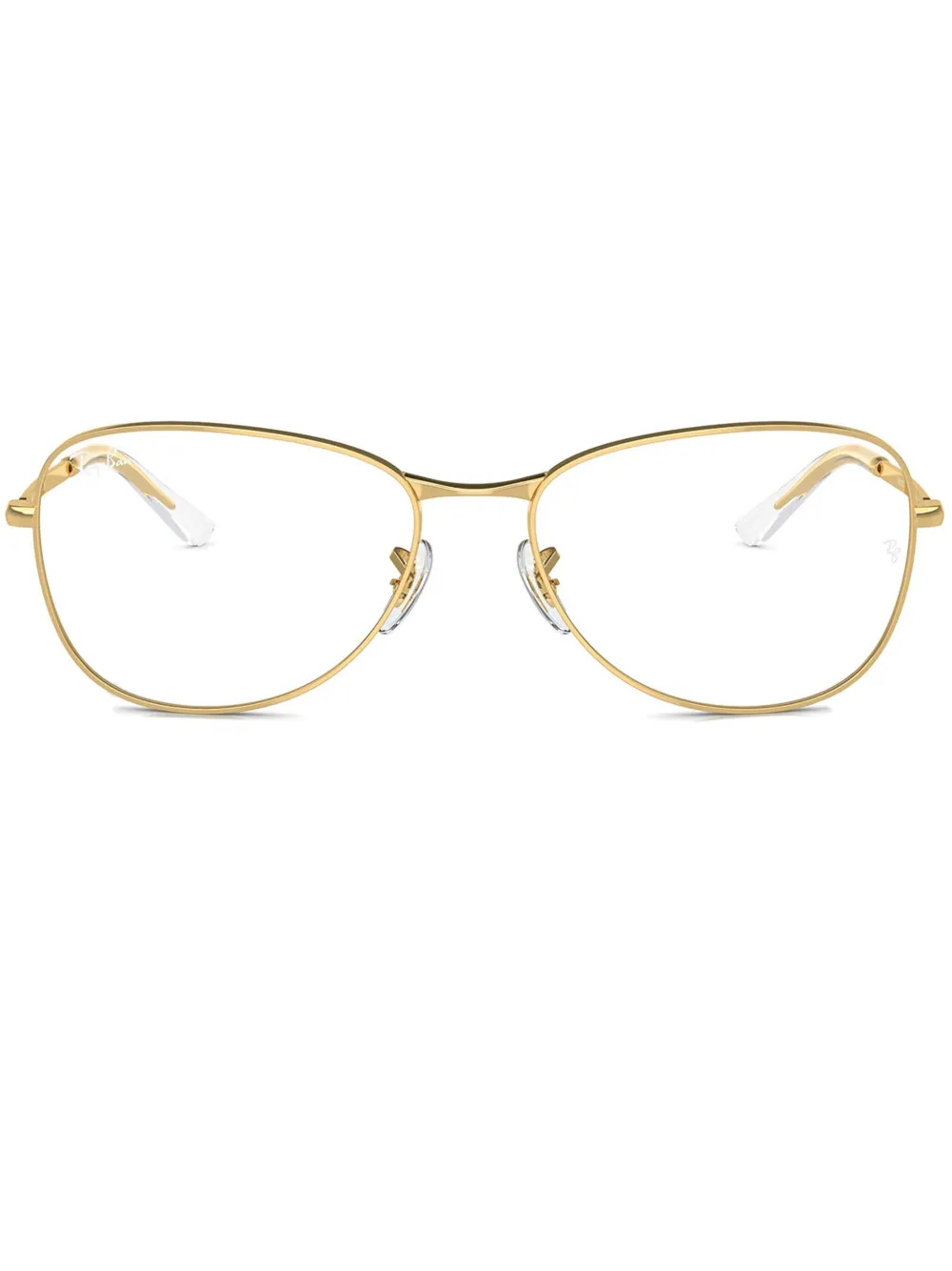 Очки в металлической оправе Ray-Ban, золотой
Очки в металлической оправе Ray-Ban, золотой