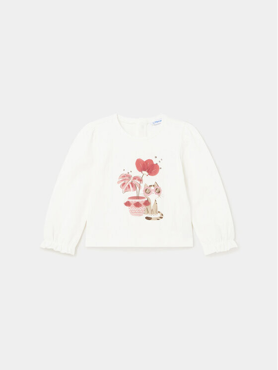 Блуза стандартного кроя Mayoral, экрю
Блуза стандартного кроя Mayoral, экрю