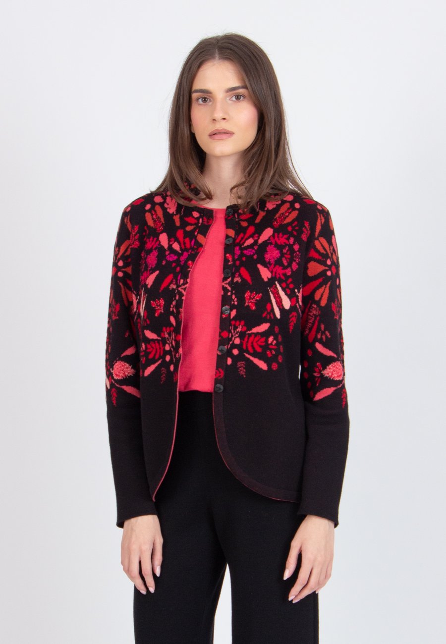 Кардиган Ivko JACQUARD PLANTOPIA PATTERN, Chocolate Black/Black
Кардиган Ivko JACQUARD PLANTOPIA PATTERN, Chocolate Black/Black