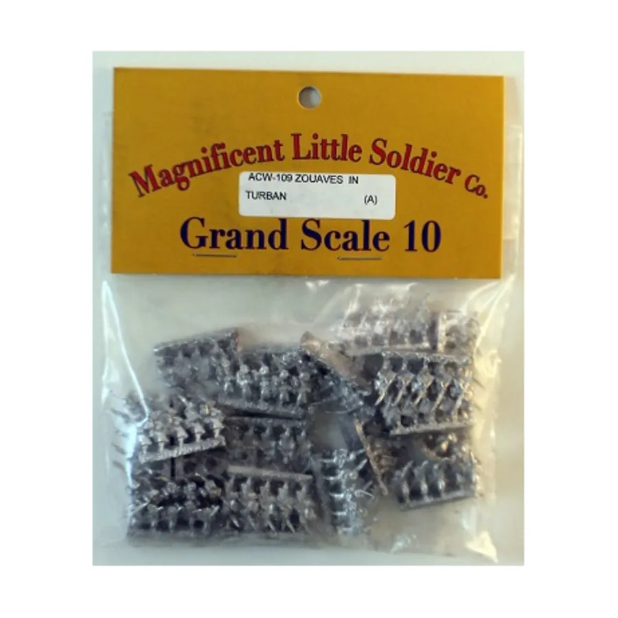 Зуавы в тюрбане, American Civil War (10mm) (Old Glory)
Зуавы в тюрбане, American Civil War (10mm) (Old Glory)