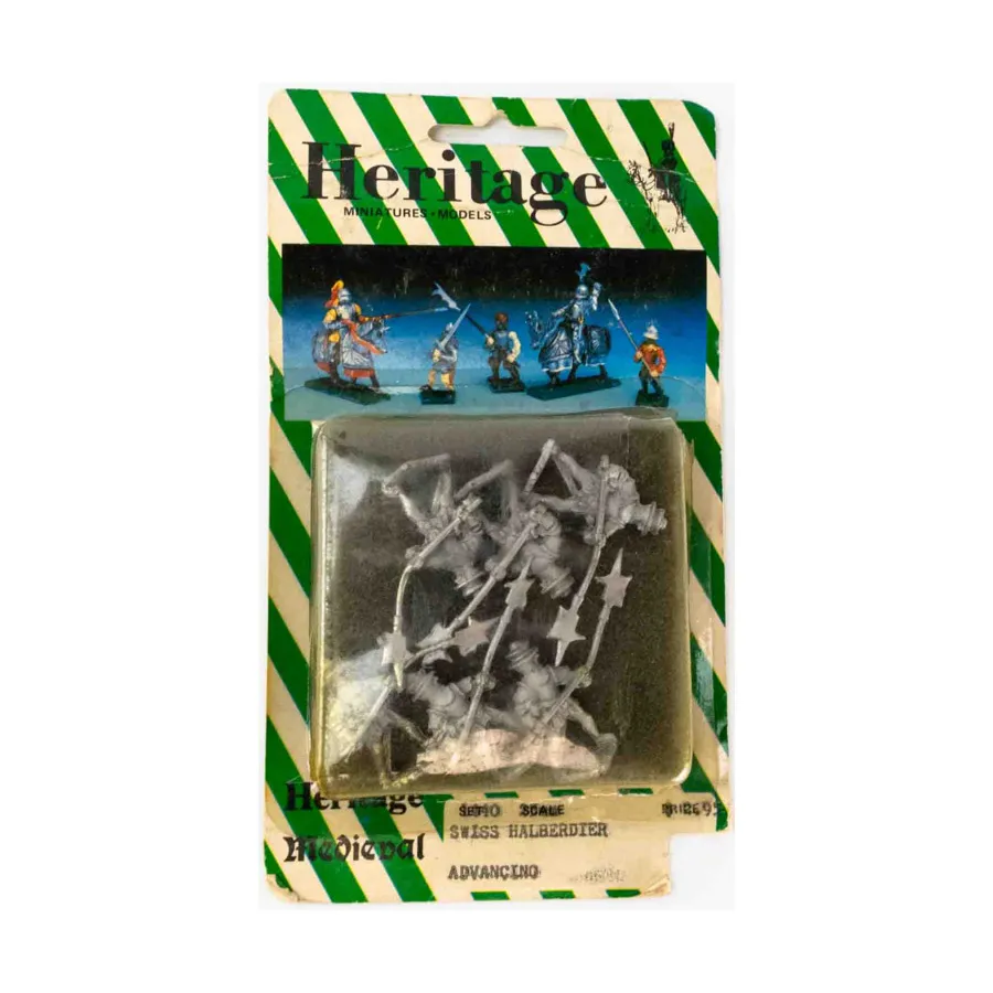 Средневековье - Швейцарский алебардист, Продвижение, Historical Miniatures (Heritage Models)
Средневековье - Швейцарский алебардист, Продвижение, Historical Miniatures (Heritage Models)