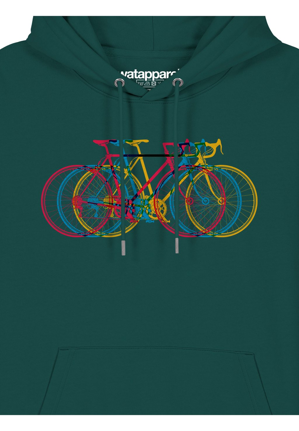 Толстовка с капюшоном FAHRRÄDER watapparel, темно-зеленый
Толстовка с капюшоном FAHRRÄDER watapparel, темно-зеленый