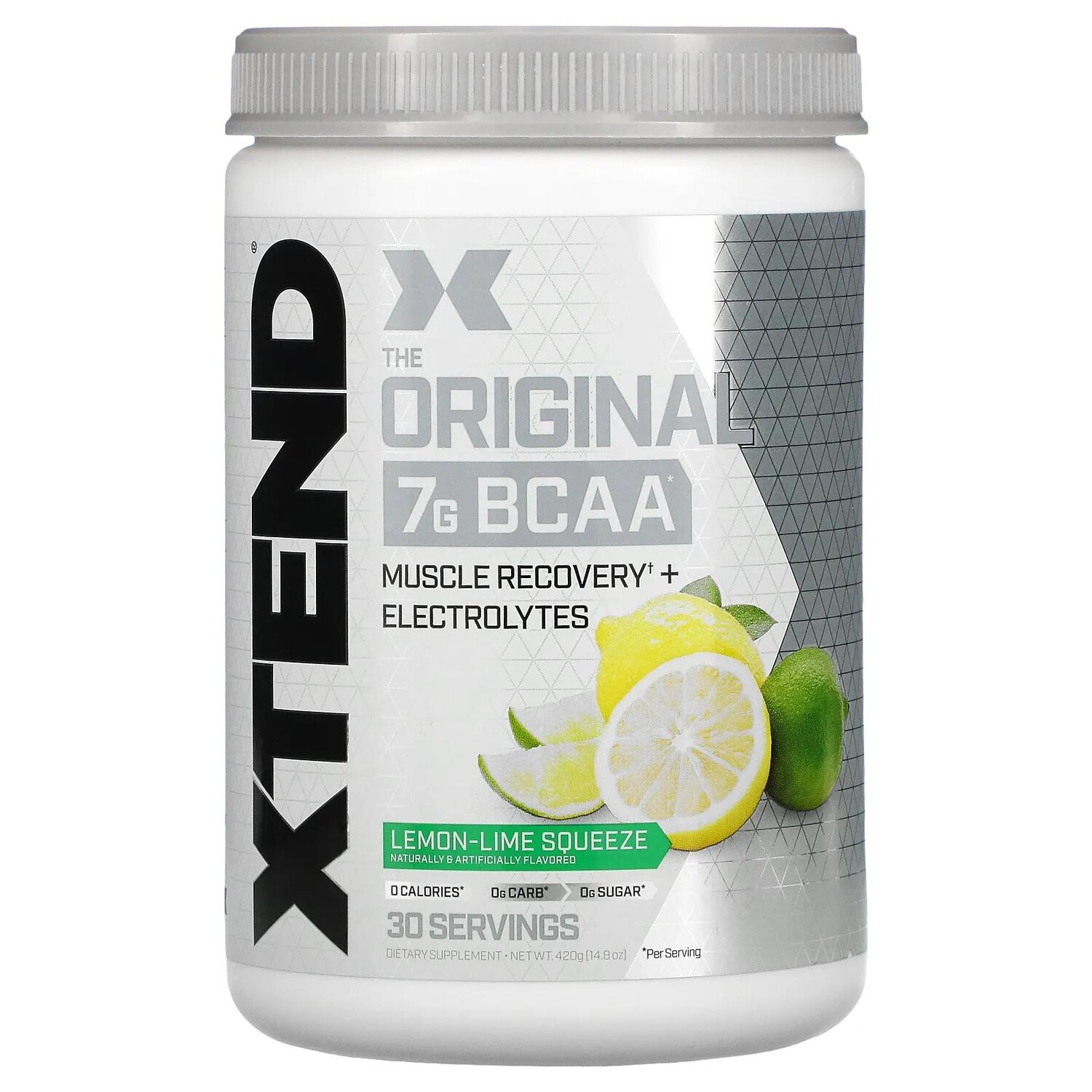 Scivation Xtend The Original Lemon-Lime Squeeze 14.8 oz (420 g) 
Scivation Xtend The Original Lemon-Lime Squeeze 14.8 oz (420 g)