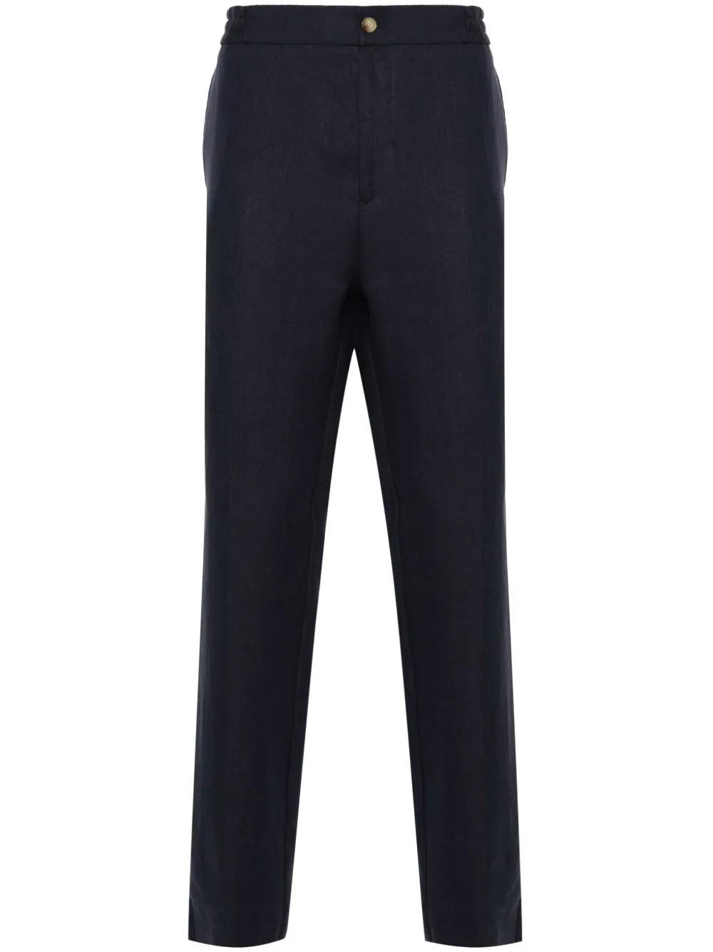 Льняные брюки с узором в елочку ETRO, синий
Льняные брюки с узором в елочку ETRO, синий