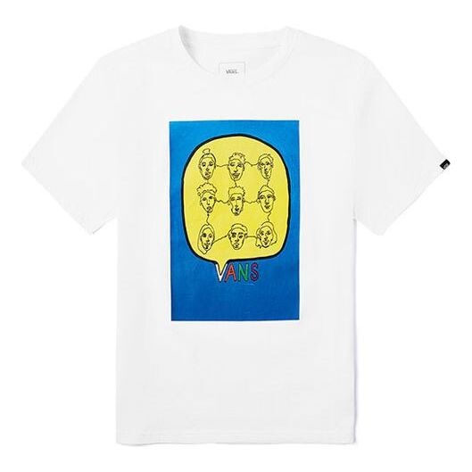 Футболка men's asian artist crossover series printing short sleeve white Vans, белый
Футболка men's asian artist crossover series printing short sleeve white Vans, белый