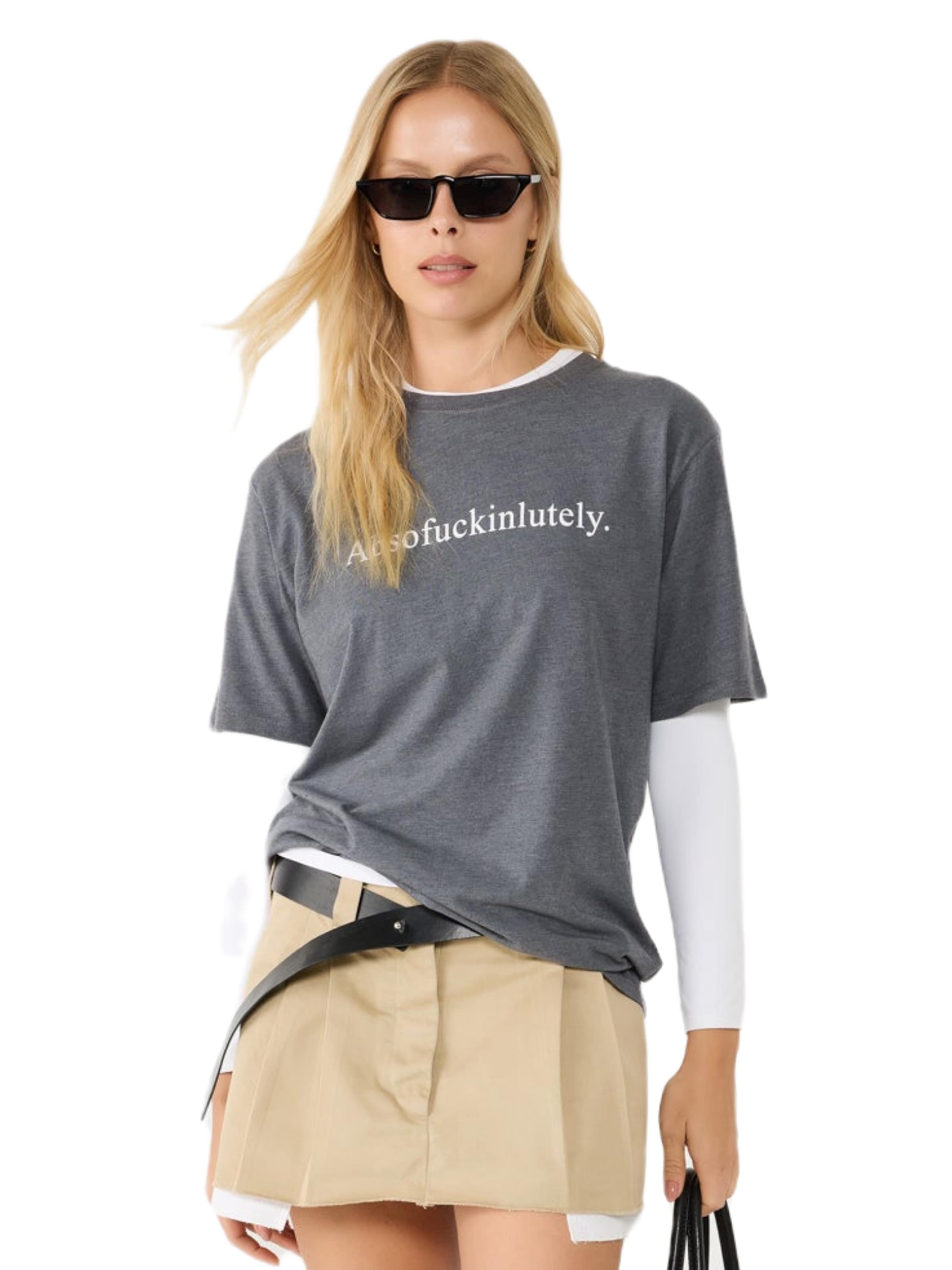 No Matter What Футболка в крапинку серого цвета, Серый, No Matter What Футболка в крапинку серого цвета
No Matter What Футболка в крапинку серого цвета, Серый, No Matter What Футболка в крапинку серого цвета