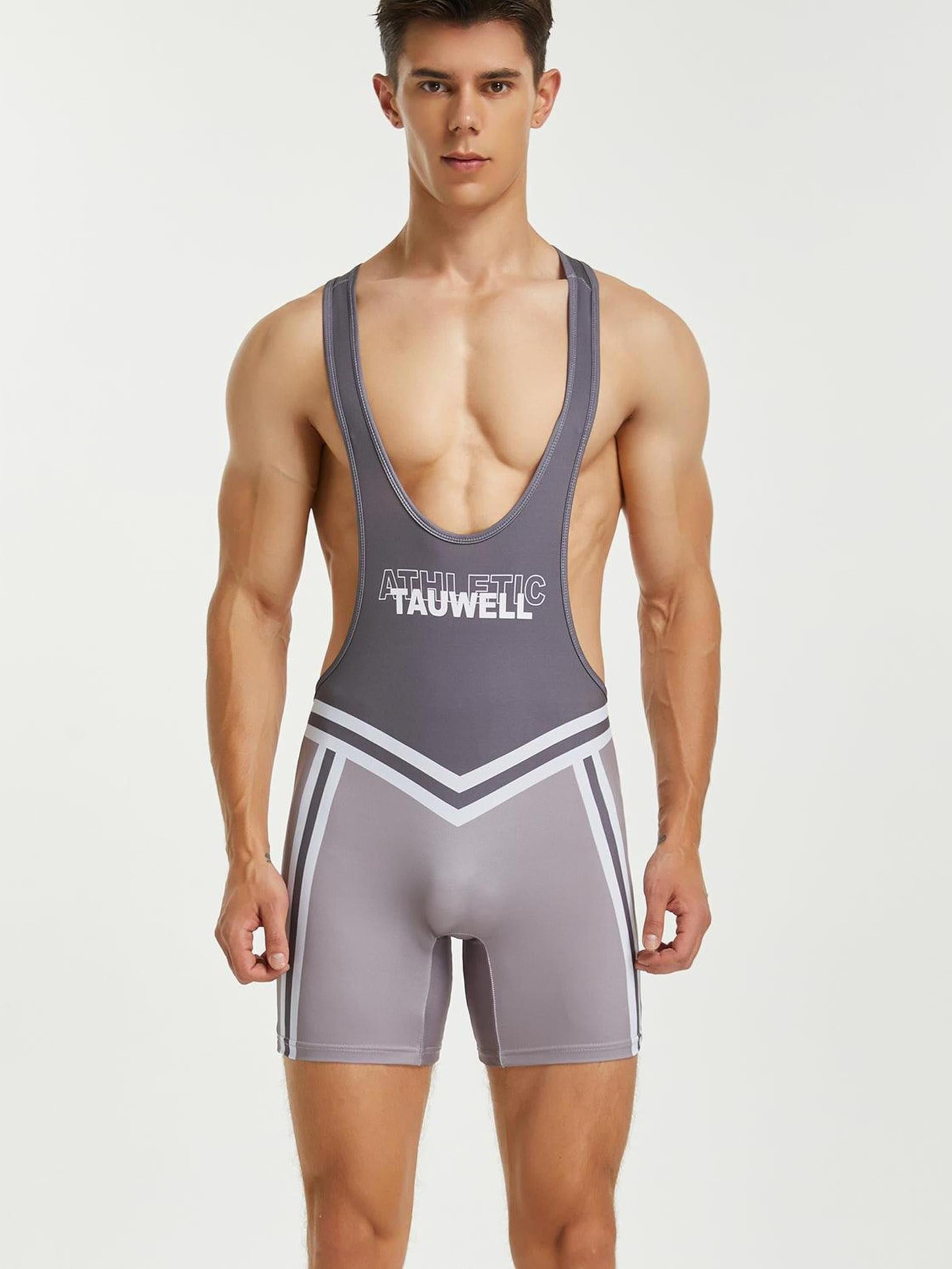TAUWELL Спортивное белье 'Fitness Wrestling' в сером цвете
TAUWELL Спортивное белье 'Fitness Wrestling' в сером цвете