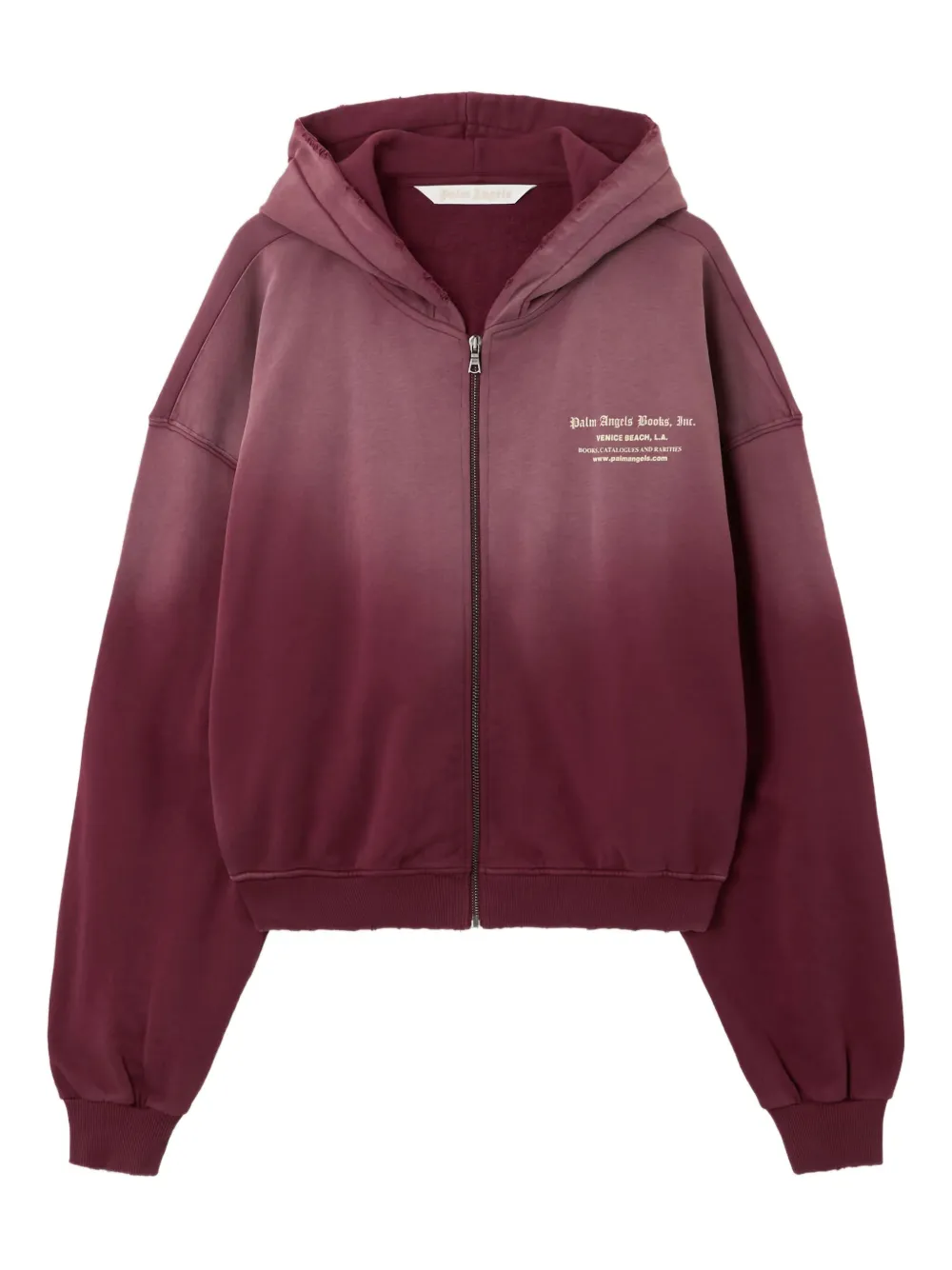 Худи на молнии с текстовым принтом Book Club Palm Angels, красный
Худи на молнии с текстовым принтом Book Club Palm Angels, красный