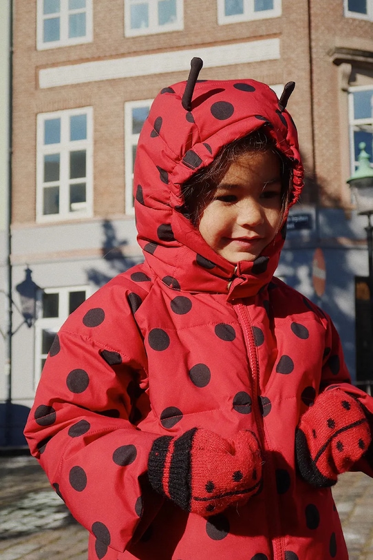 Детский дождевик NUKA LADYBUG JACKET GRS Konges Sløjd, красный
Детский дождевик NUKA LADYBUG JACKET GRS Konges Sløjd, красный