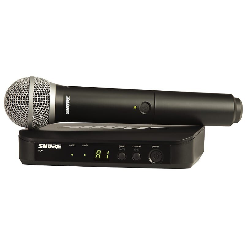Микрофон Shure BLX24 / PG58-H10
Микрофон Shure BLX24 / PG58-H10