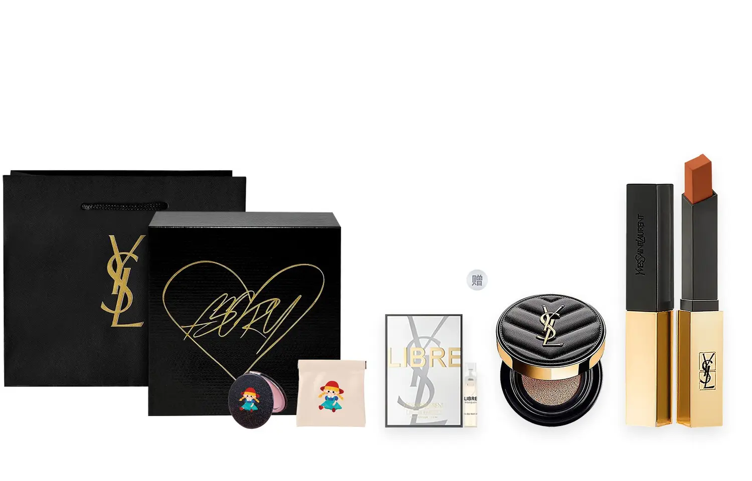 SAINT LAURENT Черный Gold Box помады матовые легко растушевываются, стойкие, не переходят, устойчивые к переносу
SAINT LAURENT Черный Gold Box помады матовые легко растушевываются, стойкие, не переходят, устойчивые к переносу