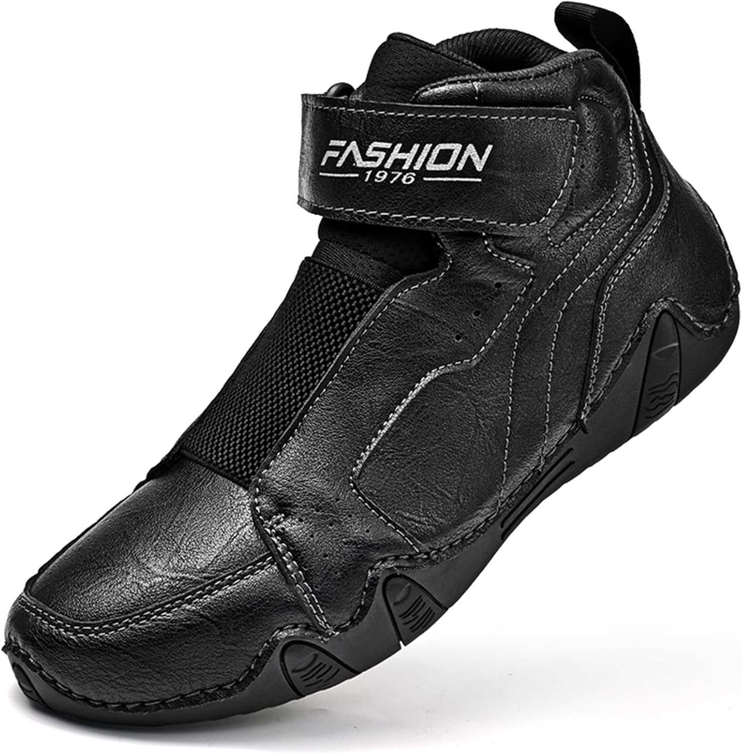 Мужские высокие кожаные ботинки Челси, повседневные, ручной работы, без шнурков, деловые, для улицы, мягкая подошва, противоскользящие, челси на щиколотке Abborora, черный
Мужские высокие кожаные ботинки Челси, повседневные, ручной работы, без шнурков, деловые, для улицы, мягкая подошва, противоскользящие, челси на щиколотке Abborora, черный