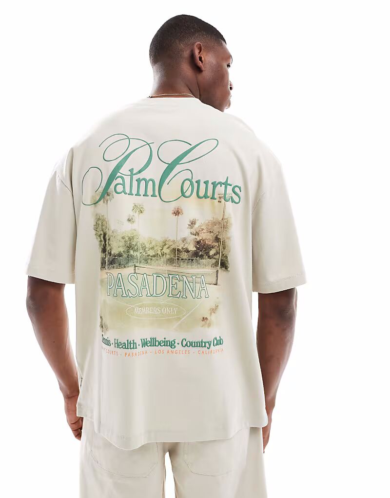 Футболка ONLY & SONS свободного кроя с принтом на спине в бежевом цвете
Футболка ONLY & SONS свободного кроя с принтом на спине в бежевом цвете