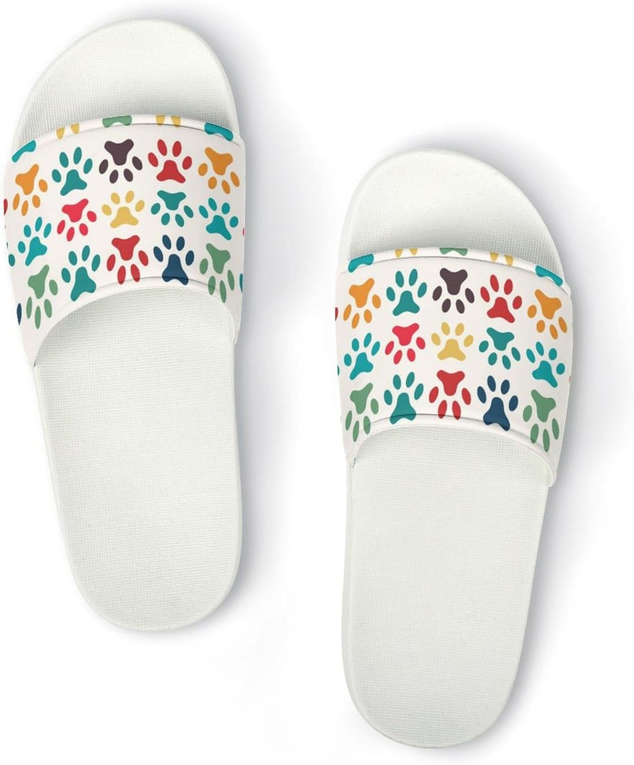 Сандалии-шлепанцы Colors Dog Paw унисекс с принтом- можно носить как дома, так и на улице Generic, белый
Сандалии-шлепанцы Colors Dog Paw унисекс с принтом- можно носить как дома, так и на улице Generic, белый