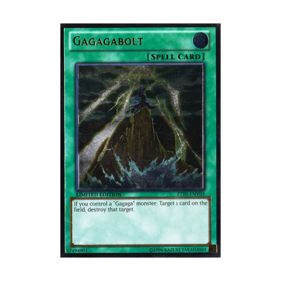 CCG Гагагаболт (Совершенно редкий), Yu-Gi-Oh - Zexal Collection Tin - Singles
CCG Гагагаболт (Совершенно редкий), Yu-Gi-Oh - Zexal Collection Tin - Singles