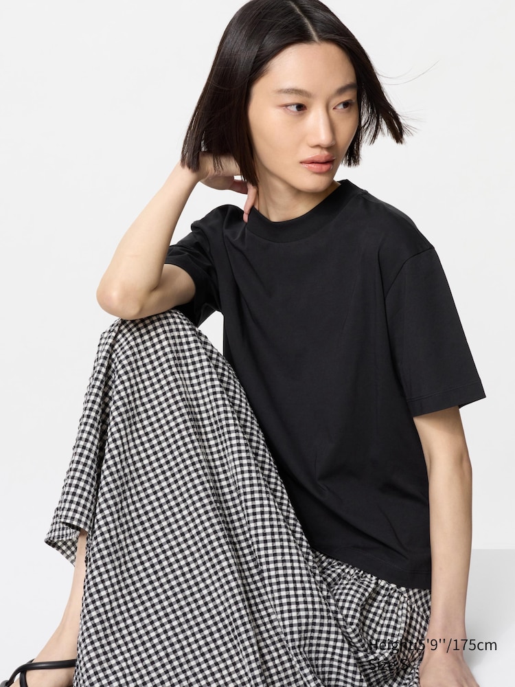 Футболка Airism из хлопка Uniqlo, цвет 09 черный
Футболка Airism из хлопка Uniqlo, цвет 09 черный