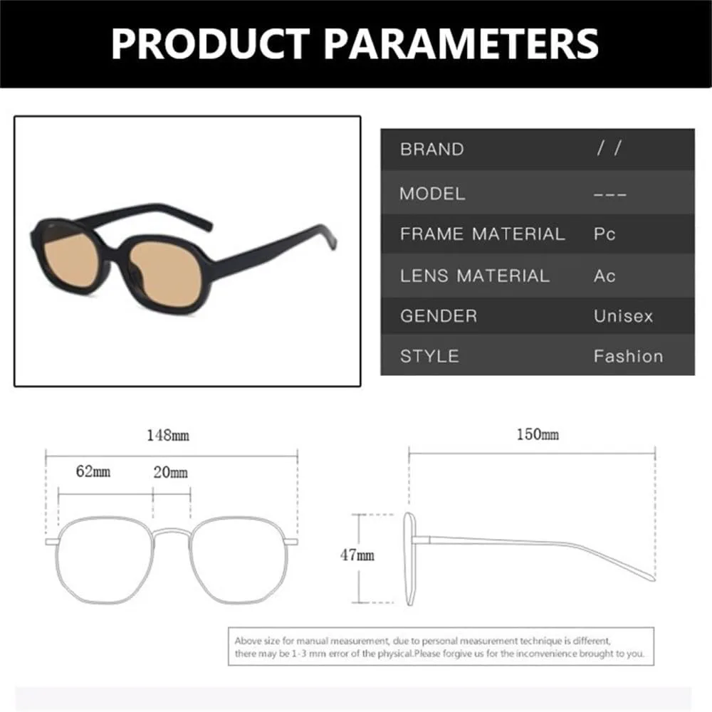 Овальные вогнутые винтажные солнцезащитные очки для женщин, ретро-солнцезащитные очки для женщин, хип-хоп, винтажные круглые солнцезащитные очки MTZJH, Orange Gray
Овальные вогнутые винтажные солнцезащитные очки для женщин, ретро-солнцезащитные очки для женщин, хип-хоп, винтажные круглые солнцезащитные очки MTZJH, Orange Gray