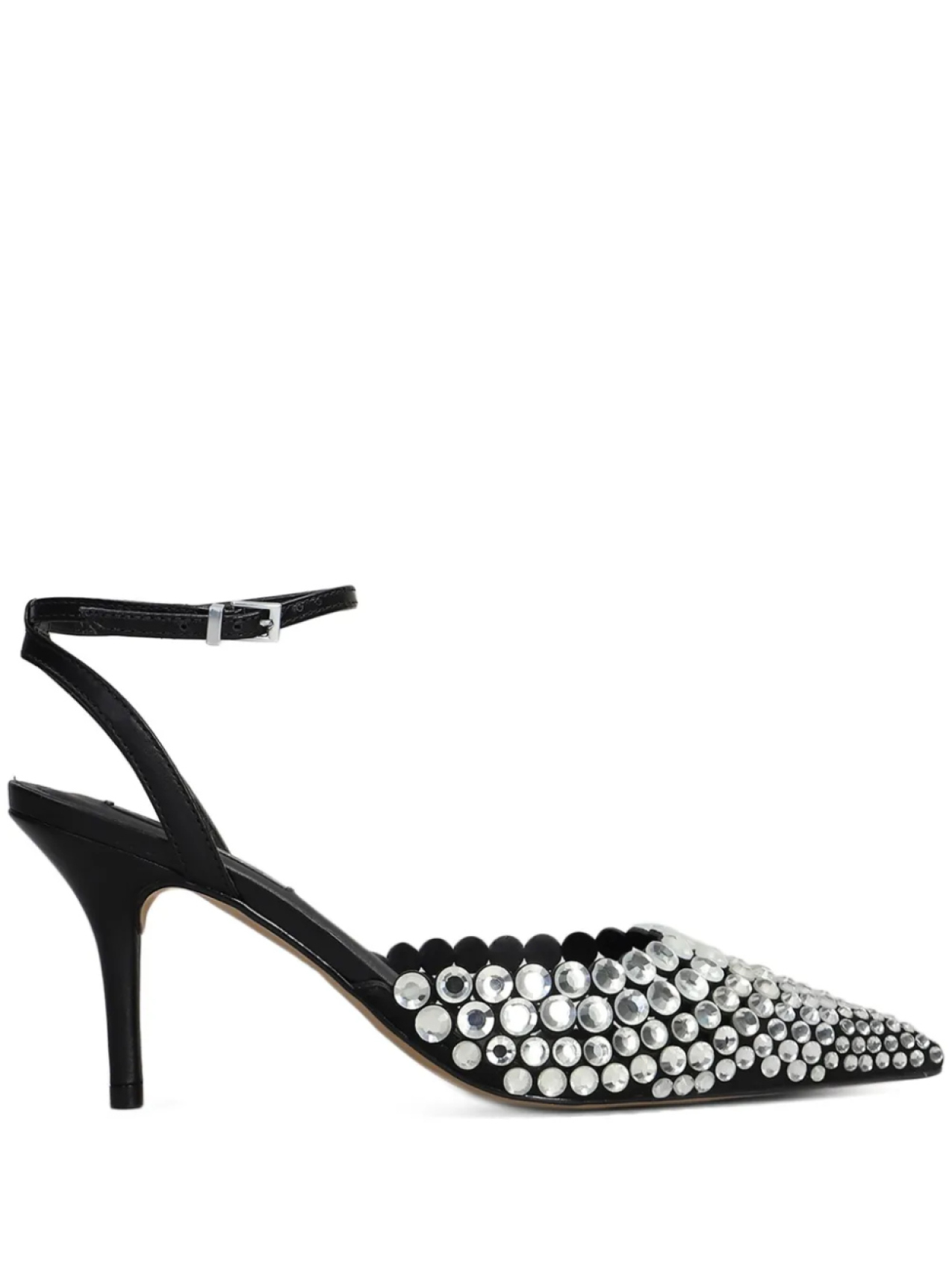 Туфли-лодочки Werner 90 мм с открытой пяткой, украшенные кристаллами, черный
Туфли-лодочки Werner 90 мм с открытой пяткой, украшенные кристаллами, черный