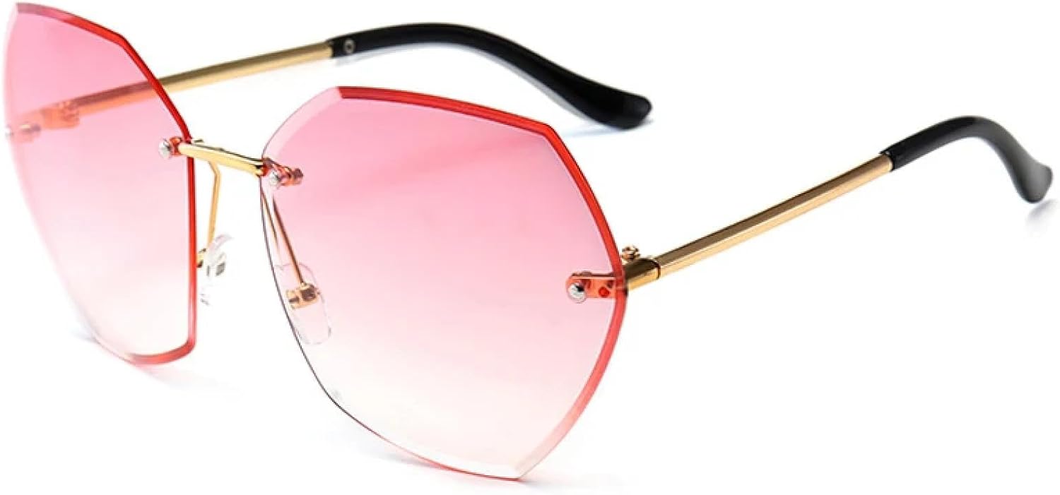 Винтажные роскошные солнцезащитные очки Polygon без оправы для женщин и мужчин, модный тренд, панк, для отдыха на природе, летних путешествий, защита от УФ-излучения UV400 TKKTLLT, Gold Gradient Pink
Винтажные роскошные солнцезащитные очки Polygon без оправы для женщин и мужчин, модный тренд, панк, для отдыха на природе, летних путешествий, защита от УФ-излучения UV400 TKKTLLT, Gold Gradient Pink