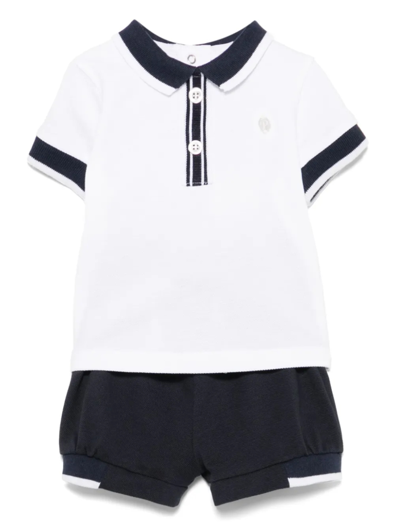 Комплект из рубашки поло и шортов Patachou, синий
Комплект из рубашки поло и шортов Patachou, синий