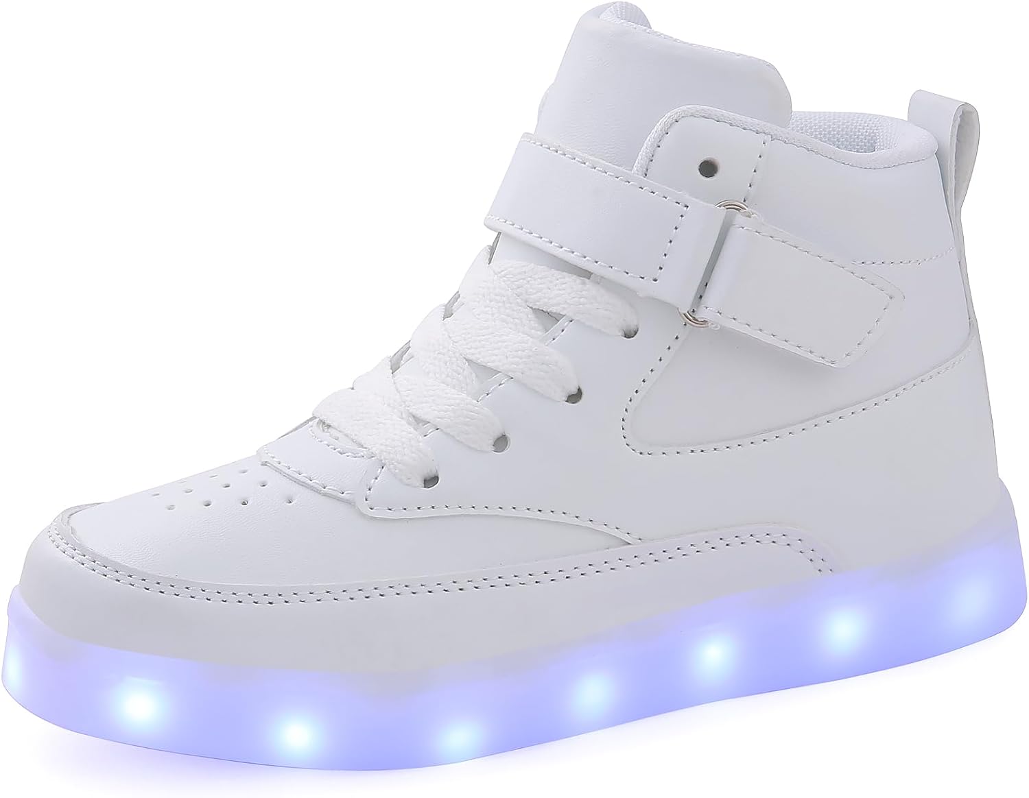 Унисекс светящиеся кроссовки на LED-подсветке, высокие кеды для женщин и мужчин Voovix, белый
Унисекс светящиеся кроссовки на LED-подсветке, высокие кеды для женщин и мужчин Voovix, белый