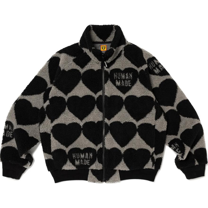 Куртка Heart pattern Fleece Jacket HUMAN MADE, черный
Куртка Heart pattern Fleece Jacket HUMAN MADE, черный