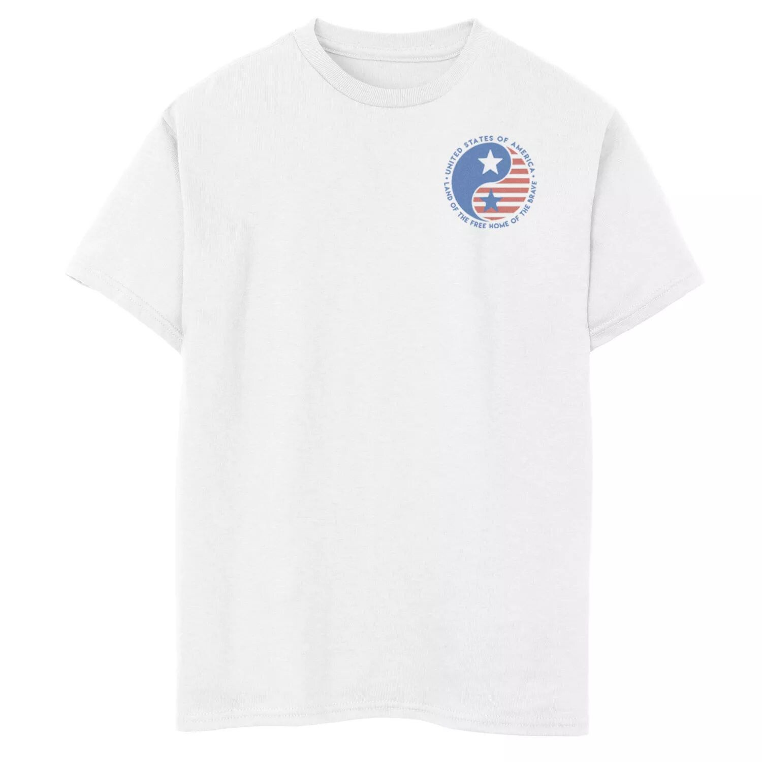 Футболка с карманным рисунком для мальчиков 8–20 лет «Американа Инь Ян», Соединенные Штаты Америки Licensed Character
Футболка с карманным рисунком для мальчиков 8–20 лет «Американа Инь Ян», Соединенные Штаты Америки Licensed Character