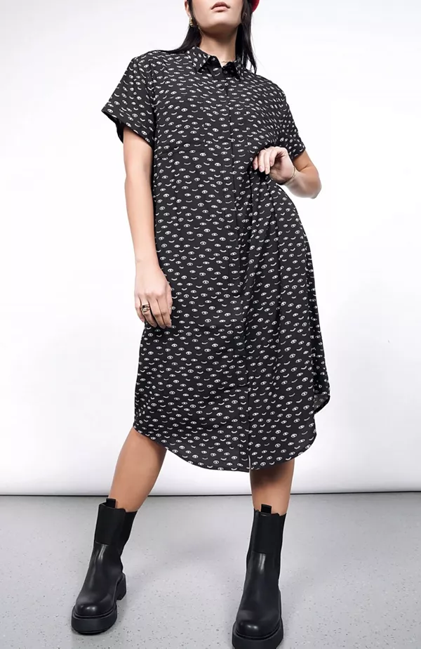 Платье-Рубашка, придающее уверенность в себе Wildfang, мультиколор
Платье-Рубашка, придающее уверенность в себе Wildfang, мультиколор