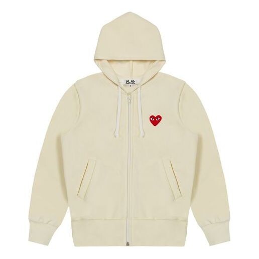 Свитер zip hooded jacket 'yellow' Comme Des Garcons Play, белый
Свитер zip hooded jacket 'yellow' Comme Des Garcons Play, белый