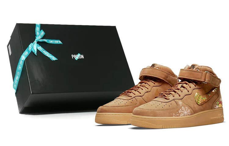 Кроссовки Nike Air Force 1 Skateboarding Shoes Unisex Mid-top Brown/White, коричневый
Кроссовки Nike Air Force 1 Skateboarding Shoes Unisex Mid-top Brown/White, коричневый