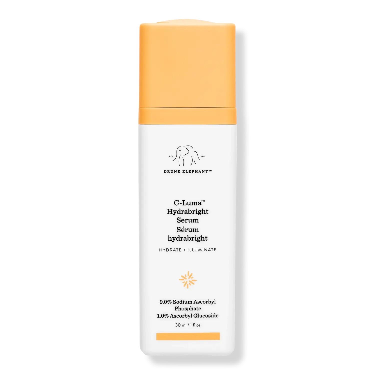 Сыворотка с мягким витамином С C-Luma Hydrabright Drunk Elephant
Сыворотка с мягким витамином С C-Luma Hydrabright Drunk Elephant