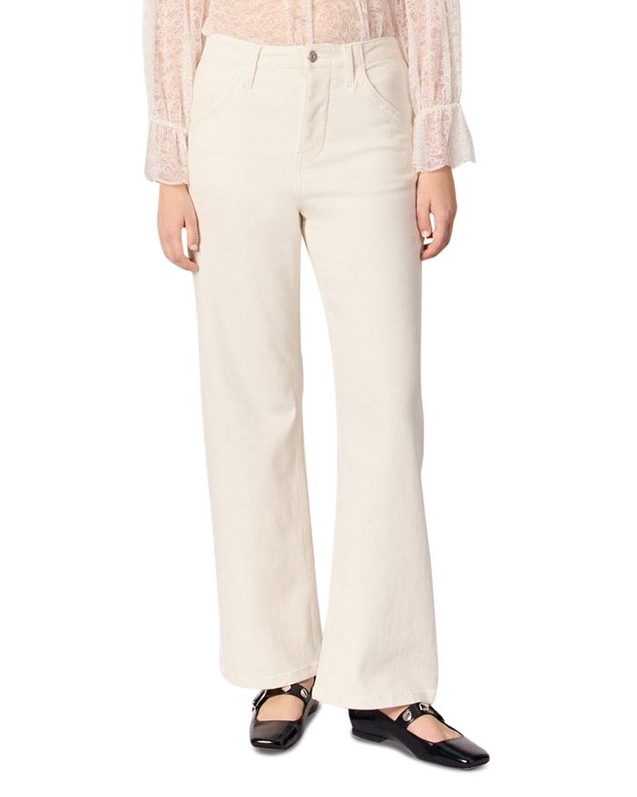 Джинсы Carpenter Cut белого цвета Maje, белый
Джинсы Carpenter Cut белого цвета Maje, белый