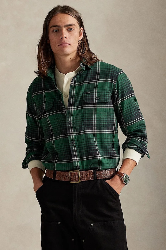 Рубашка Polo Ralph Lauren, зеленый
Рубашка Polo Ralph Lauren, зеленый