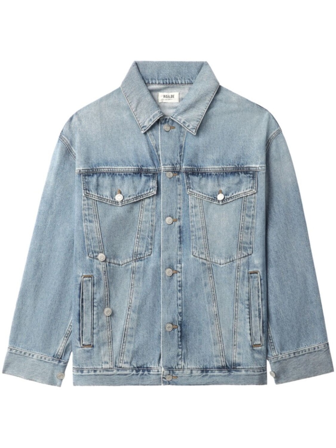 Джинсовая куртка AGOLDE с длинными рукавами, синий
Джинсовая куртка AGOLDE с длинными рукавами, синий