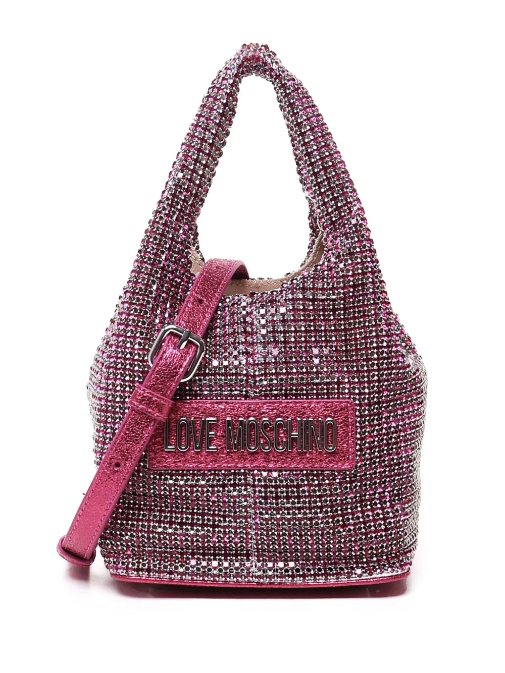 Сумка на плечо с логотипом Love Moschino, розовый
Сумка на плечо с логотипом Love Moschino, розовый