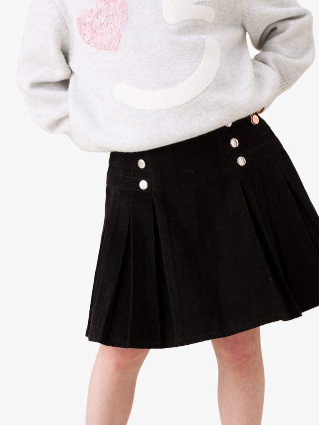 Детская юбка плиссе из вельвета Angel & Rocket, Black
Детская юбка плиссе из вельвета Angel & Rocket, Black