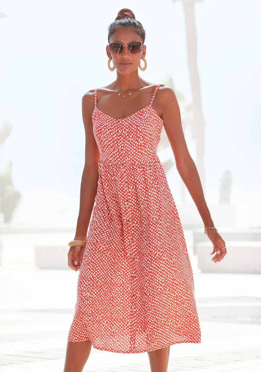 LASCANA летнее платье из смеси льна, платье миди, пляжное платье, кремовый
LASCANA летнее платье из смеси льна, платье миди, пляжное платье, кремовый