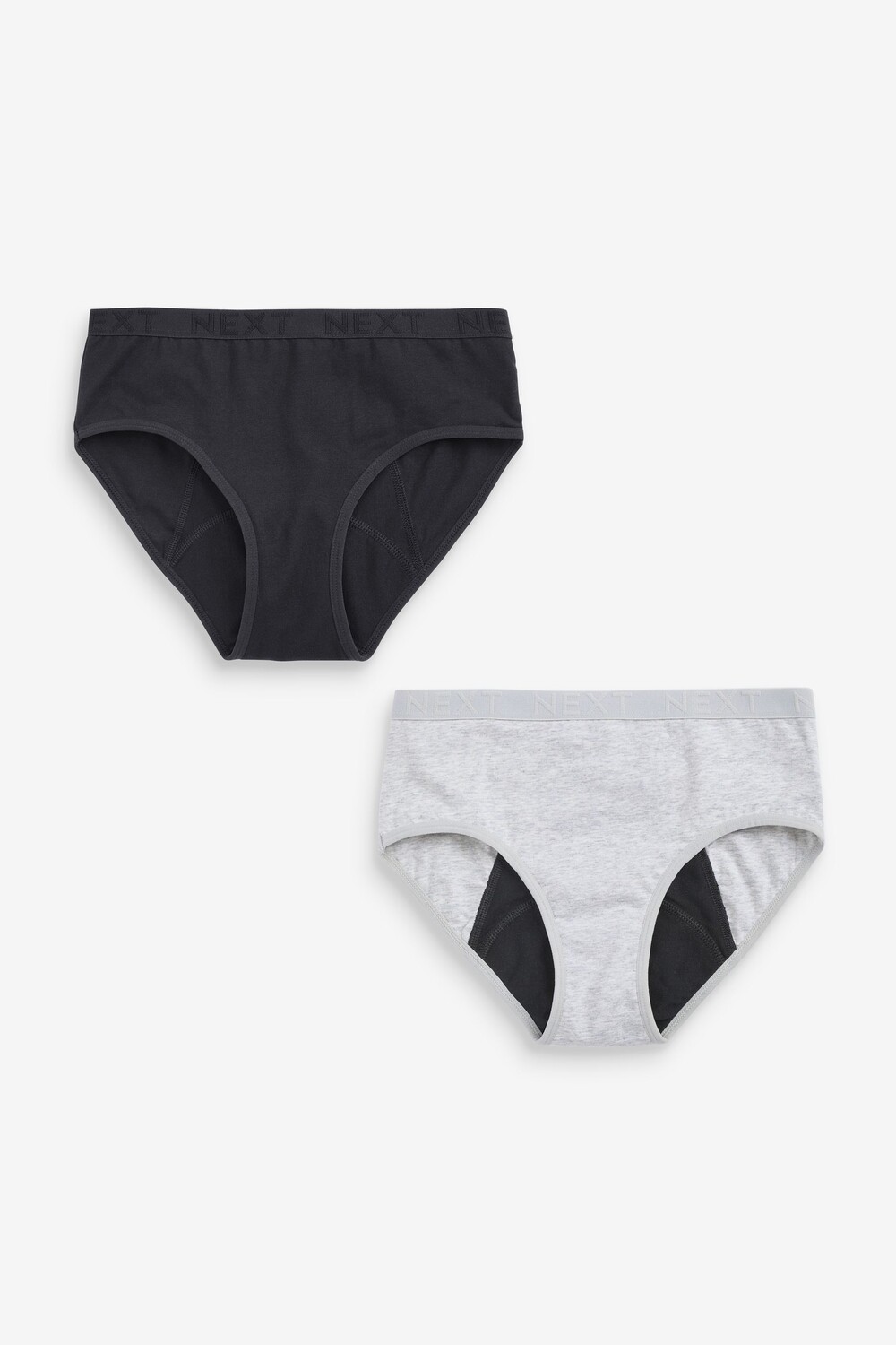 Трусы для менструаций Next, 2 предмета, черный/серый
Трусы для менструаций Next, 2 предмета, черный/серый