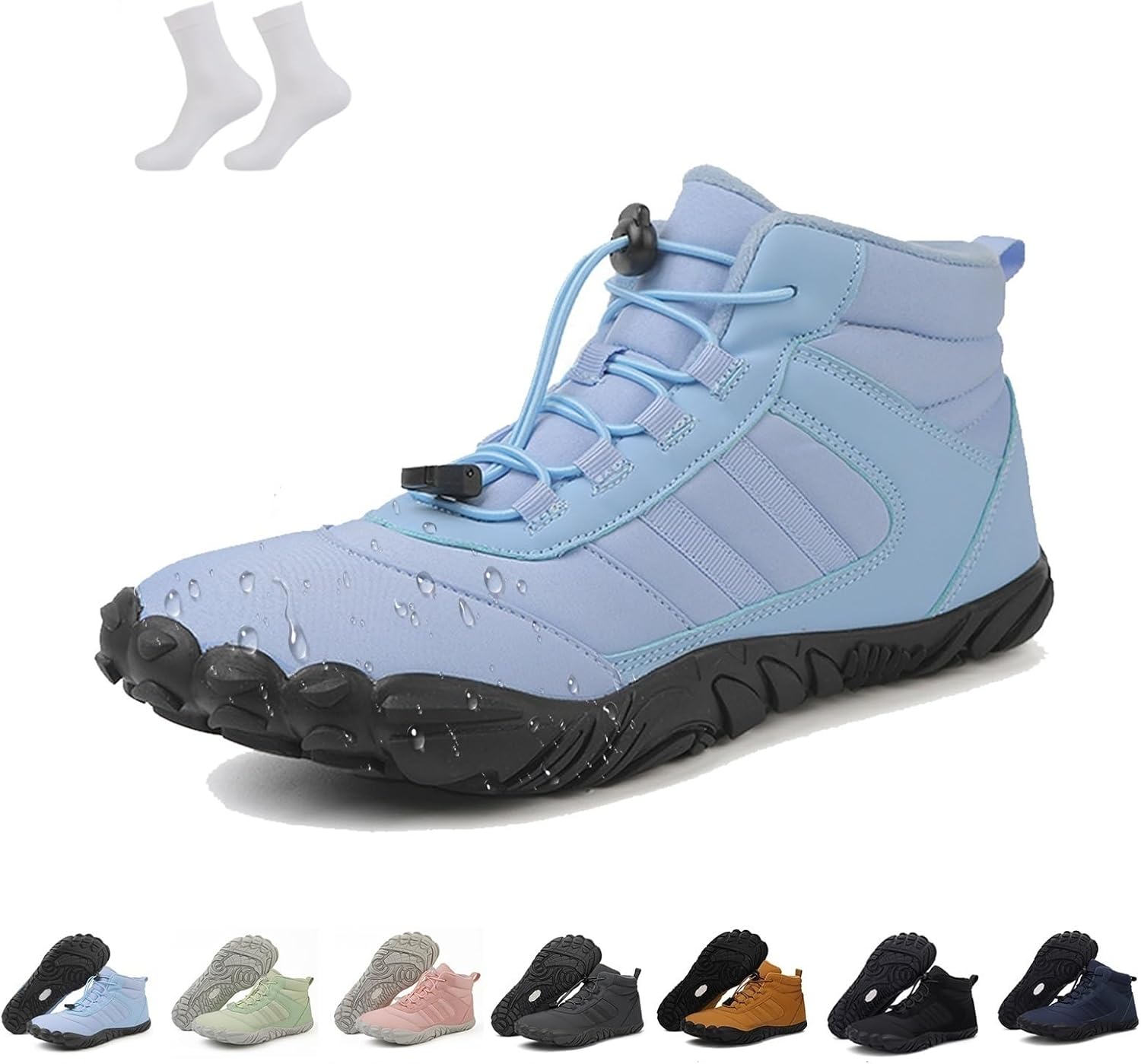 Kasdava Master - Нескользящие и водонепроницаемые зимние босоножки, мужские и женские зимние походные босоножки, удобные легкие с широким носком, теплые утолщенные походные ботинки (Светло-голубой, 11 женский/9.5 мужской) Spfpdd
Kasdava Master - Нескользящие и водонепроницаемые зимние босоножки, мужские и женские зимние походные босоножки, удобные легкие с широким носком, теплые утолщенные походные ботинки (Светло-голубой, 11 женский/9.5 мужской) Spfpdd