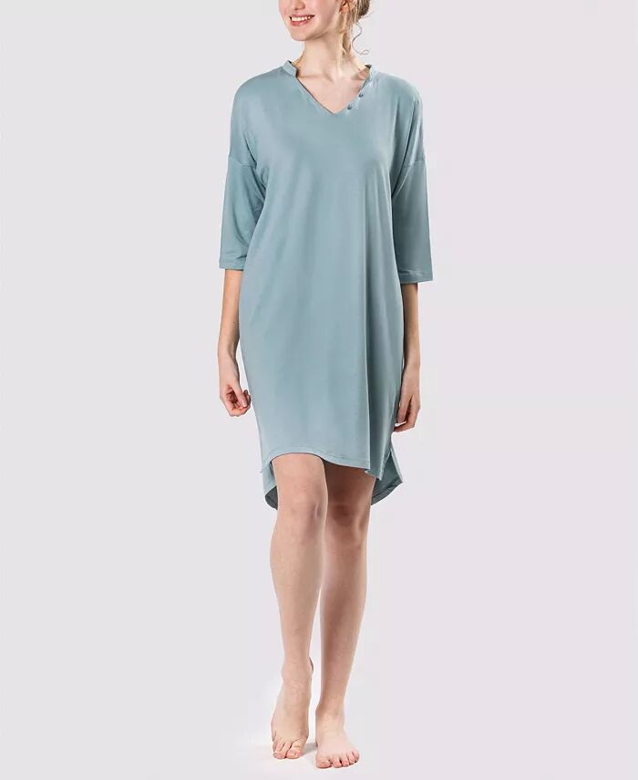 Женская ультрамягкая ночная рубашка с карибскими цветами MOOD Pajamas, синий
Женская ультрамягкая ночная рубашка с карибскими цветами MOOD Pajamas, синий
