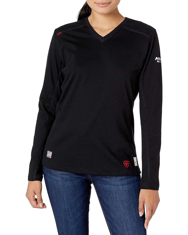 Топ Ariat FR AC Crew, черный
Топ Ariat FR AC Crew, черный